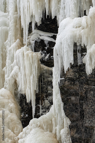 Frozen Waterfalls in Finland