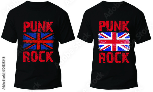 Punk Rock T Shirt Design
