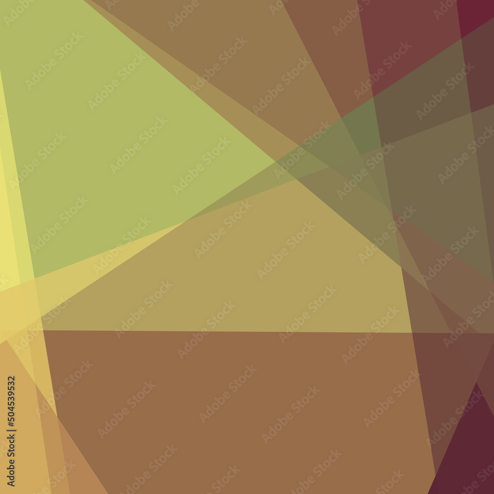 Obraz premium Abstract computational color Polygones background illustration