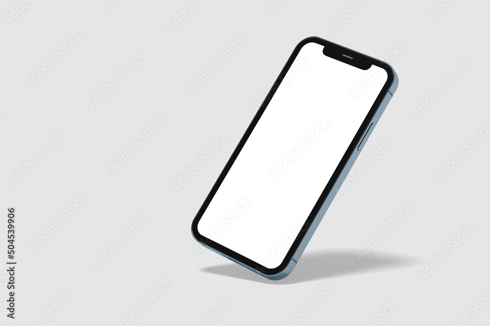 Realistic smart phone mockup blank Realistic smart phone mockup blank