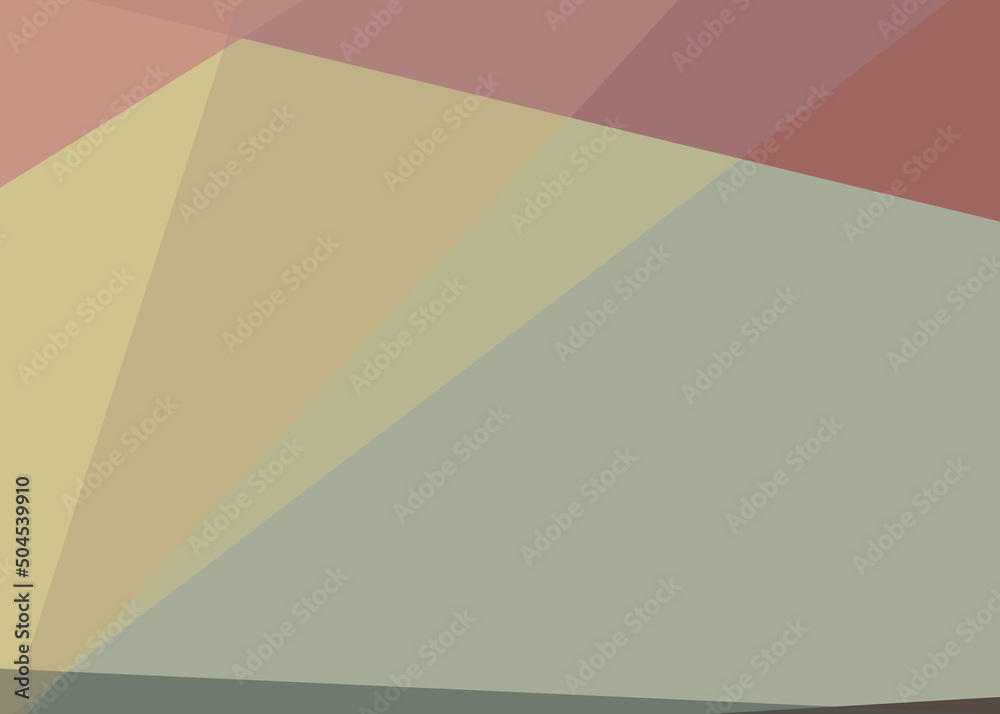 Obraz premium Abstract computational color Polygones background illustration