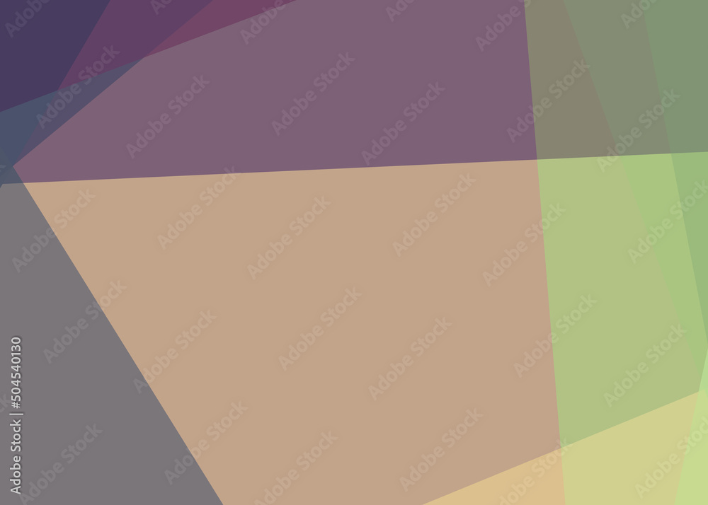 Obraz premium Abstract computational color Polygones background illustration