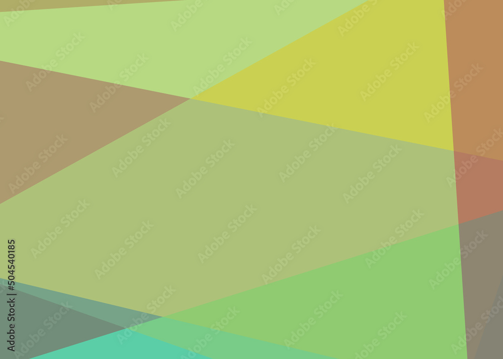 Fototapeta premium Abstract computational color Polygones background illustration