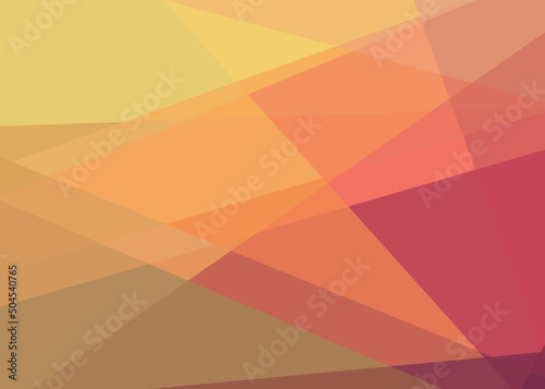Abstract computational color Polygones background illustration