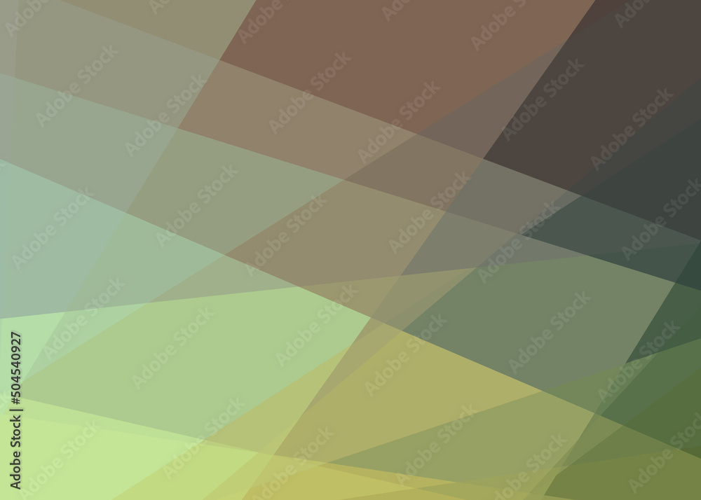 Fototapeta premium Abstract computational color Polygones background illustration