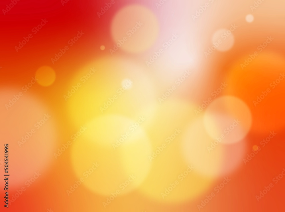 赤と黄色の光の抽象的背景stock Illustration Adobe Stock