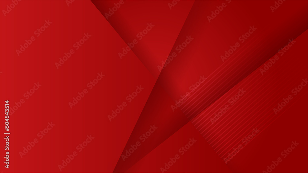 Abstract lines pattern technology on red gradients background.