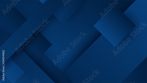 3D abstract dark blue background with dots pattern vector design, technology theme, dimensional dotted flow in perspective, big data, nanotechnology photo