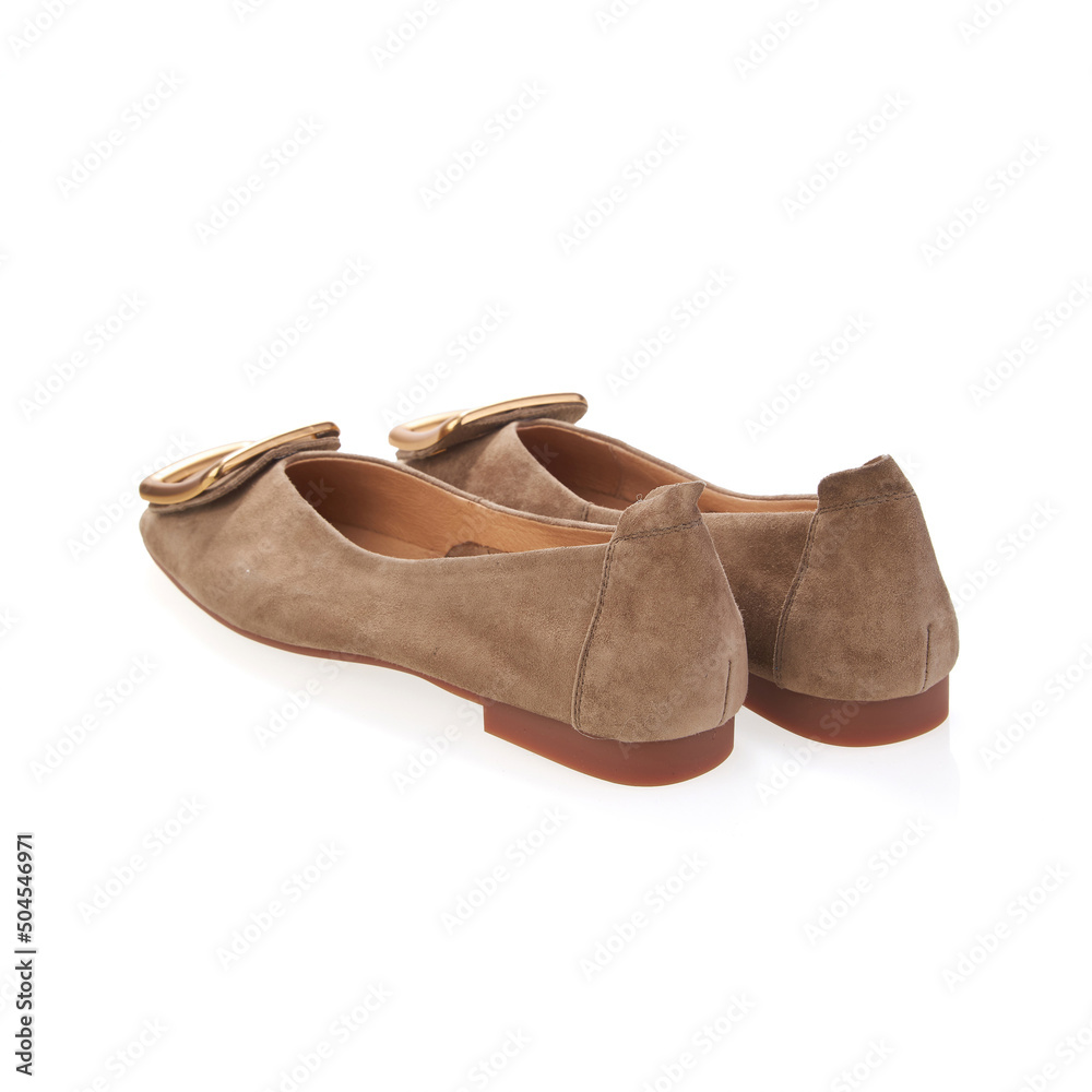 Stylish elegant trendy designer fashionable summer spring 2022 eco leather women's loafers shoes isolated Stylish elegant trendy designer fashionable summer spring 2022 eco leather women's loafers shoes isolated
