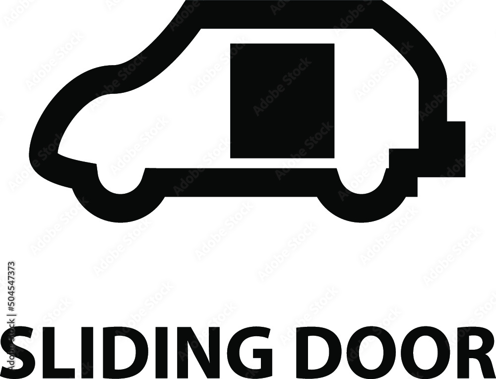 Vector isolated car dashboard icon with description Vector isolated car dashboard icon with description