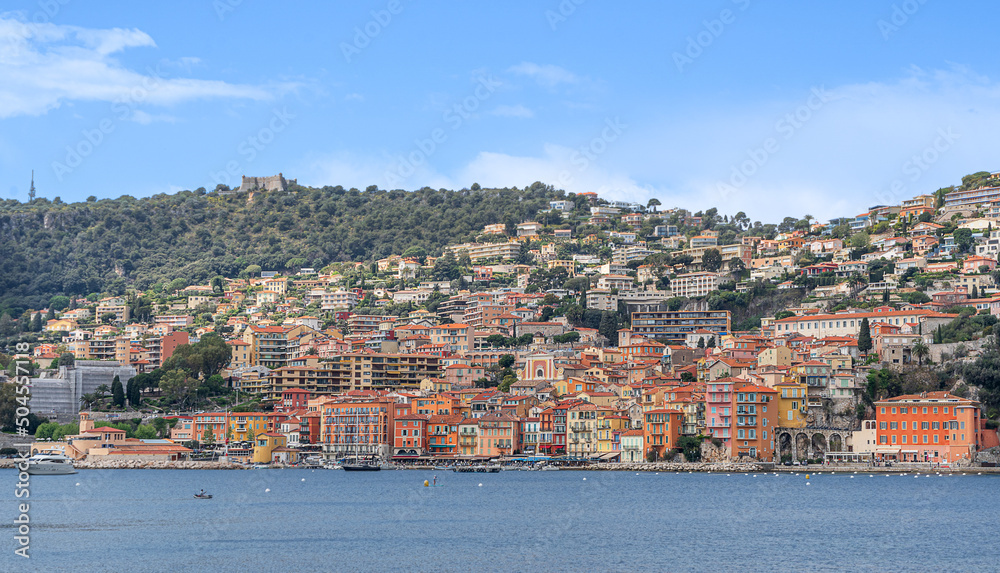 Villefranche sur Mer on the French Riviera