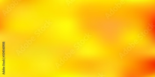 Light orange vector gradient blur background.