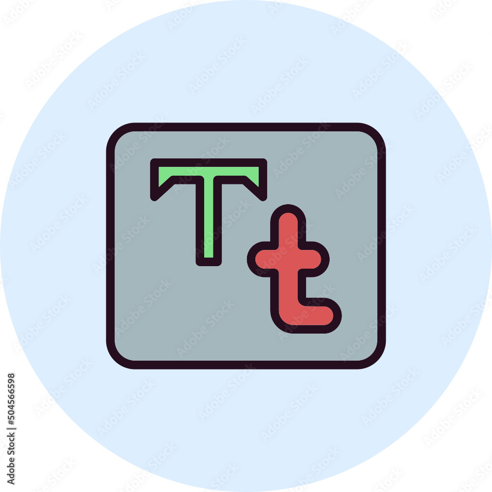 Typography Icon Typography Icon