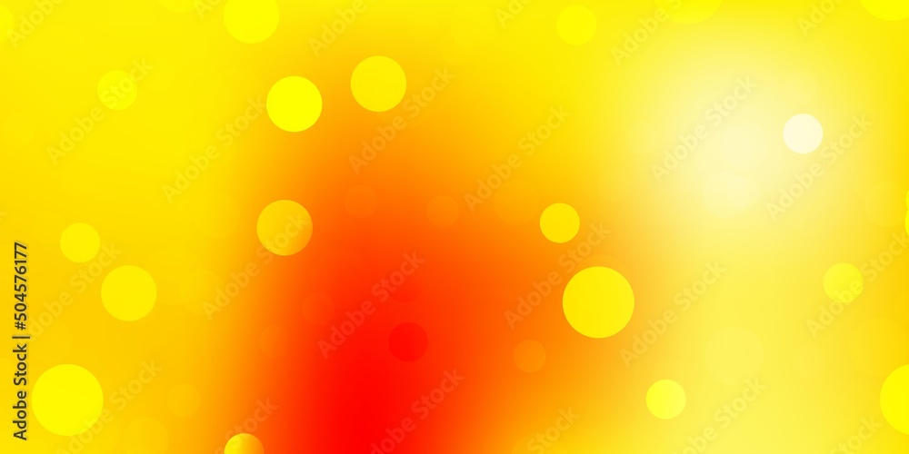 Light orange vector pattern with abstract shapes. Light orange vector pattern with abstract shapes.