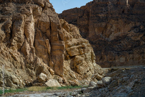 views of Selja Gorges mountains -western Tunisia -Gafsa governorate - Tunisia