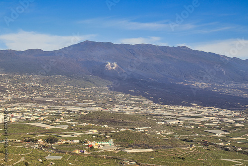 Photo Aridane Valley (La Palma, Canary Islands) from the El Time viewpoint