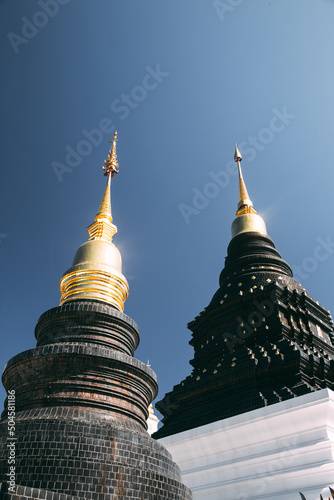 Wat Ban Den or Wat Banden complex temple in Mae Taeng District, Chiang Mai, Thailand photo