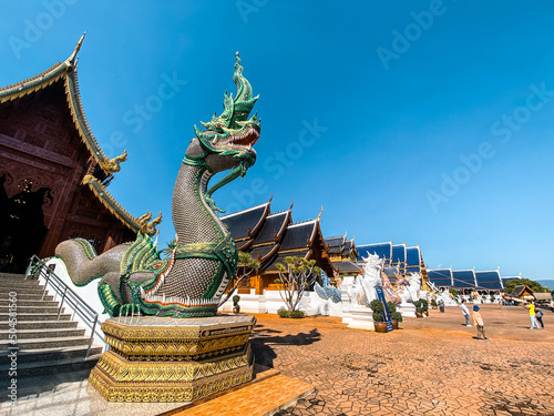 Wat Ban Den or Wat Banden complex temple in Mae Taeng District, Chiang Mai, Thailand photo