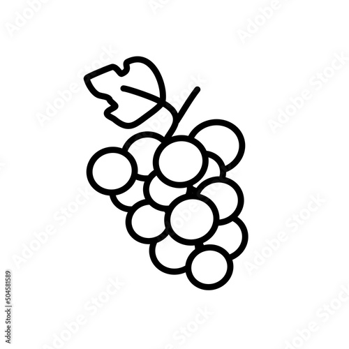 WINOGRON, WINOGRONO, OWOC IKONA