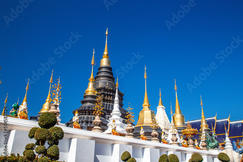 Wat Ban Den or Wat Banden complex temple in Mae Taeng District, Chiang Mai, Thailand photo