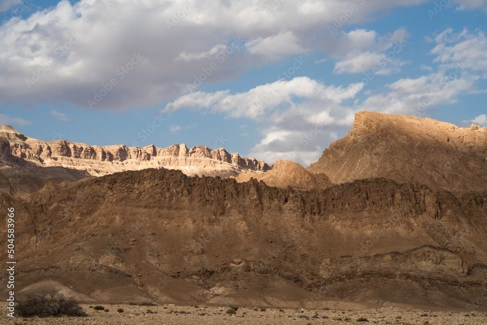 views of Selja Gorges mountains -western Tunisia -Gafsa governorate - Tunisia