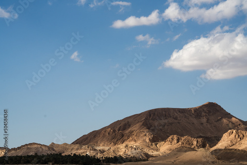 views of Selja Gorges mountains -western Tunisia -Gafsa governorate - Tunisia