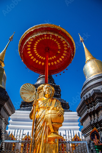 Wat Ban Den or Wat Banden complex temple in Mae Taeng District, Chiang Mai, Thailand photo