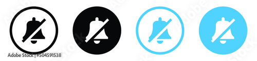 no bell icon alarm off symbol silent mute icons . notification bell icon