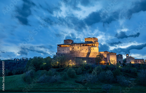 castle in the night