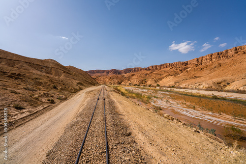 views of Selja Gorges -western Tunisia -Gafsa governorate - Tunisia photo