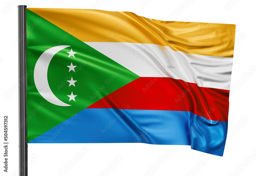 Obraz premium Comoros national flag