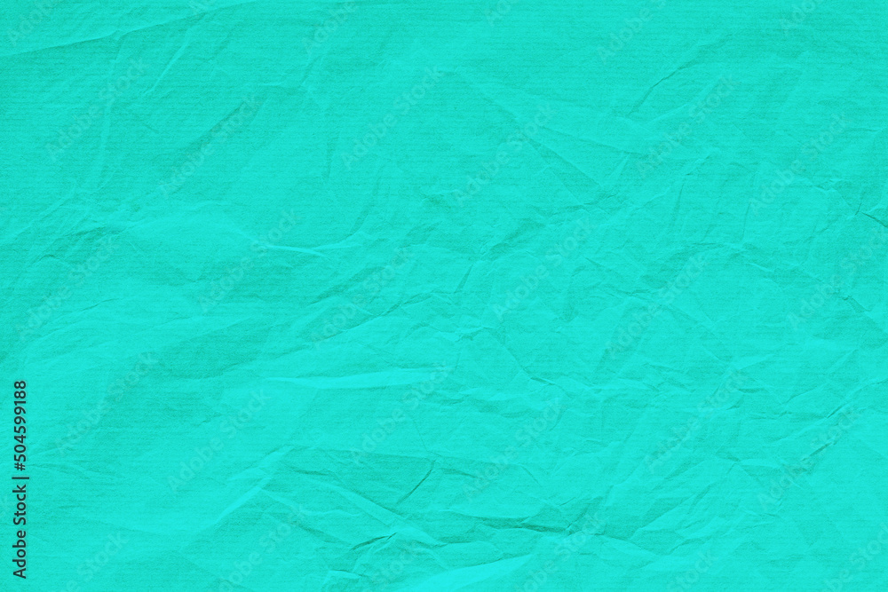 Light blue crumpled paper background texture