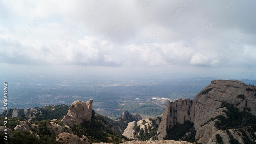 landscape in the mountains