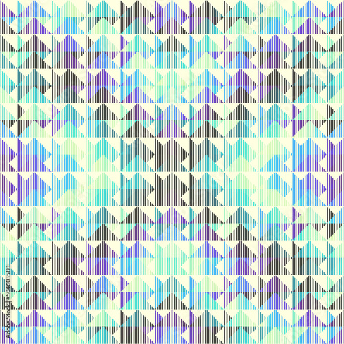 Geometric abstract pattern moire overlay style. Abstract square texture