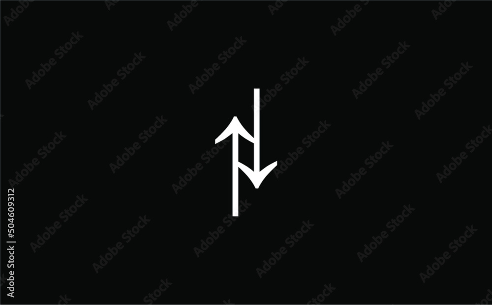 lightning bolt on black background