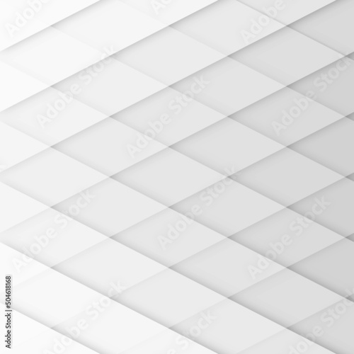 Modern papercut geometric gray pattern background photo