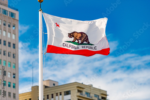 Flag of California Republic in San Francisco