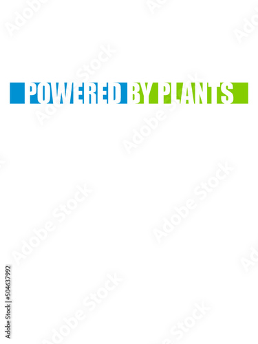 Powered by plants 
