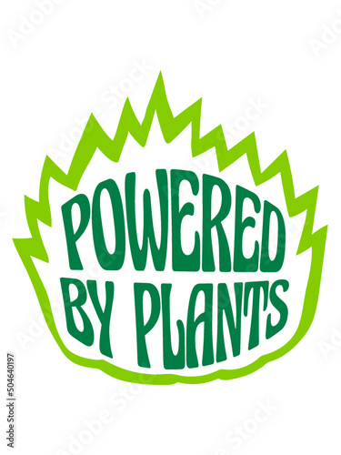 Powered by plants 