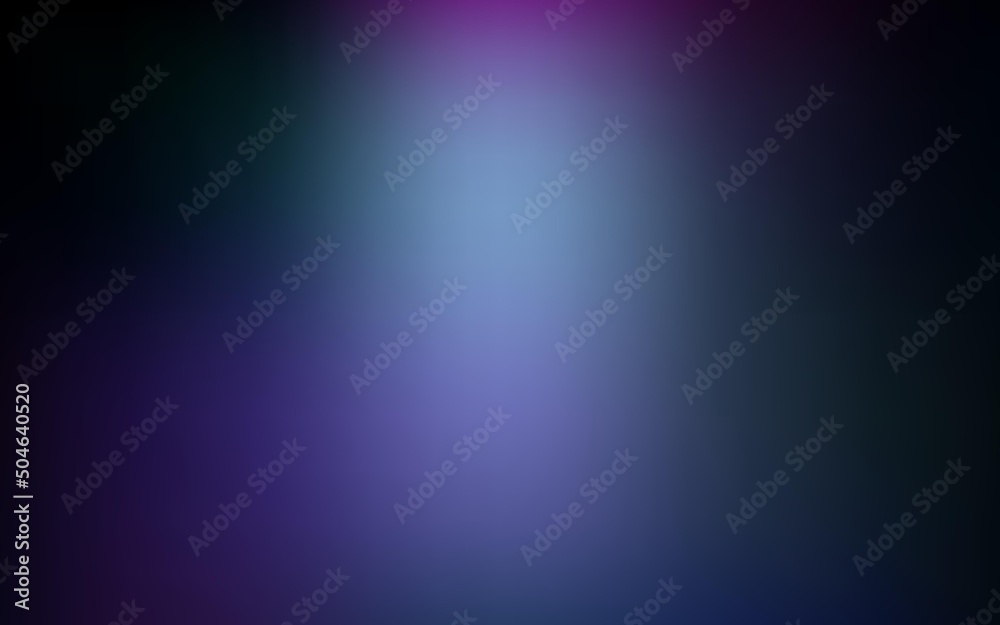 Dark pink, blue vector blur texture.