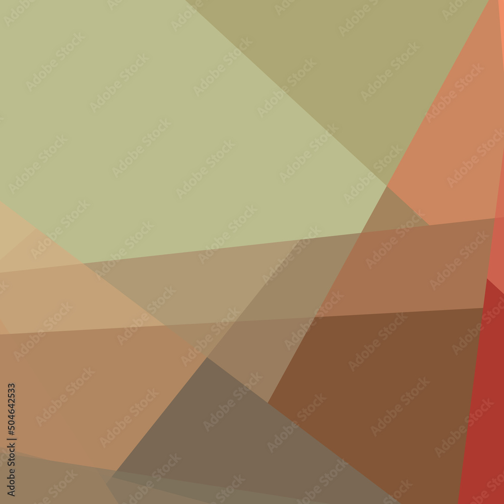 Abstract computational color Polygones background illustration