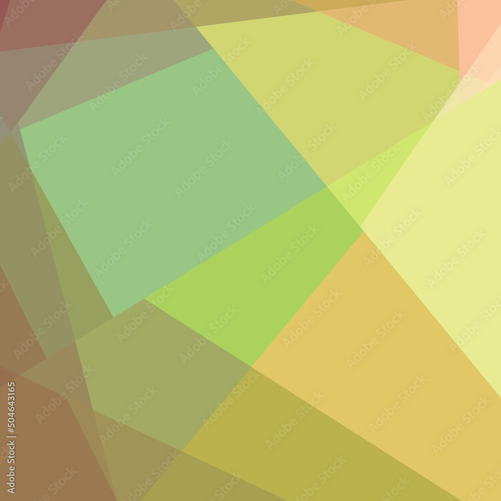 Obraz premium Abstract computational color Polygones background illustration