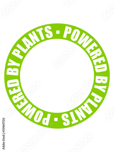 Powered by plants 