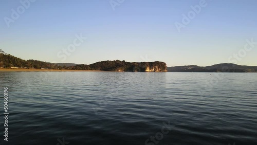 Sunrise over the Coromandel Peninsula 