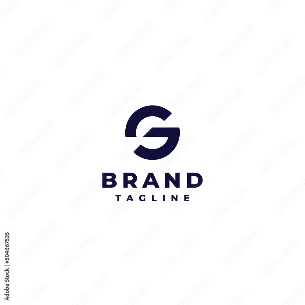 Simple Letter G logo design from a cut out of the letter S. A modern letter G design with an initial slice of the letter S. Simple Letter G logo design from a cut out of the letter S. A modern letter G design with an initial slice of the letter S.