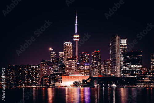 Fototapeta Naklejka Na Ścianę i Meble -  Toronto city at night