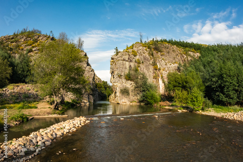 Cabril do Rio Ceira Gorge photo