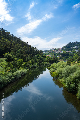 View over Mondego river in Penacova photo