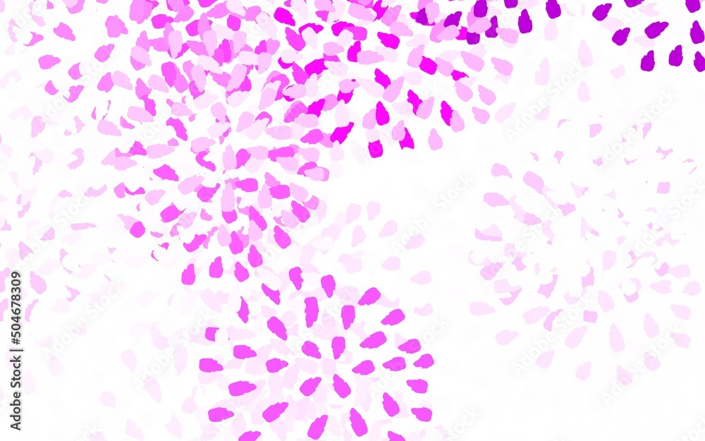 Light Purple, Pink vector background with abstract shapes. Light Purple, Pink vector background with abstract shapes.
