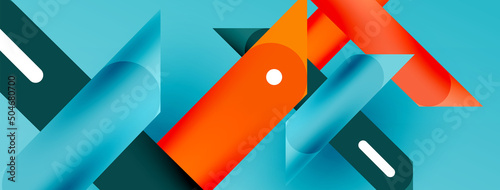 Background overlapping lines. Dynamic lines abstract wallpaper. Straight lines composition vector illustration for wallpaper banner background or landing page
